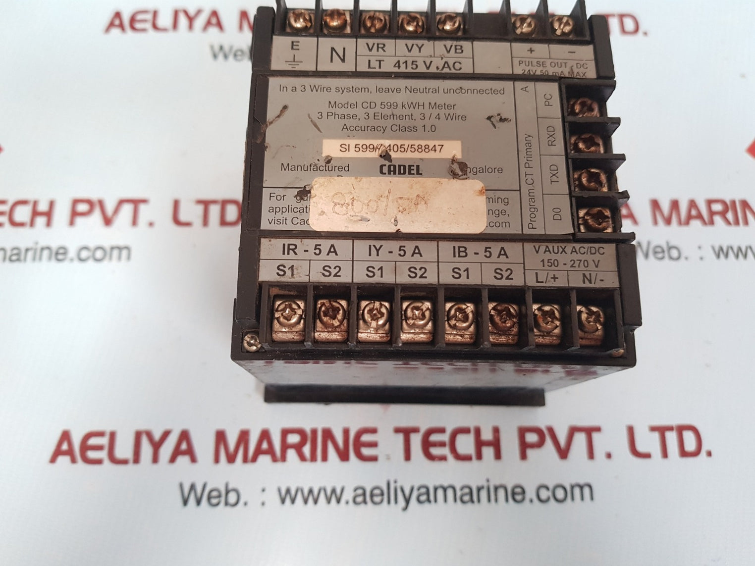 Cadel cd 599 kwh meter