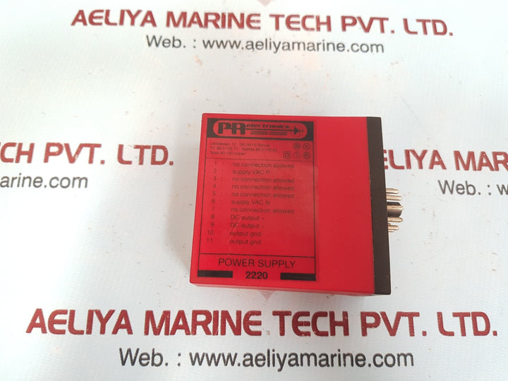 Pr electronics 2220 power supply