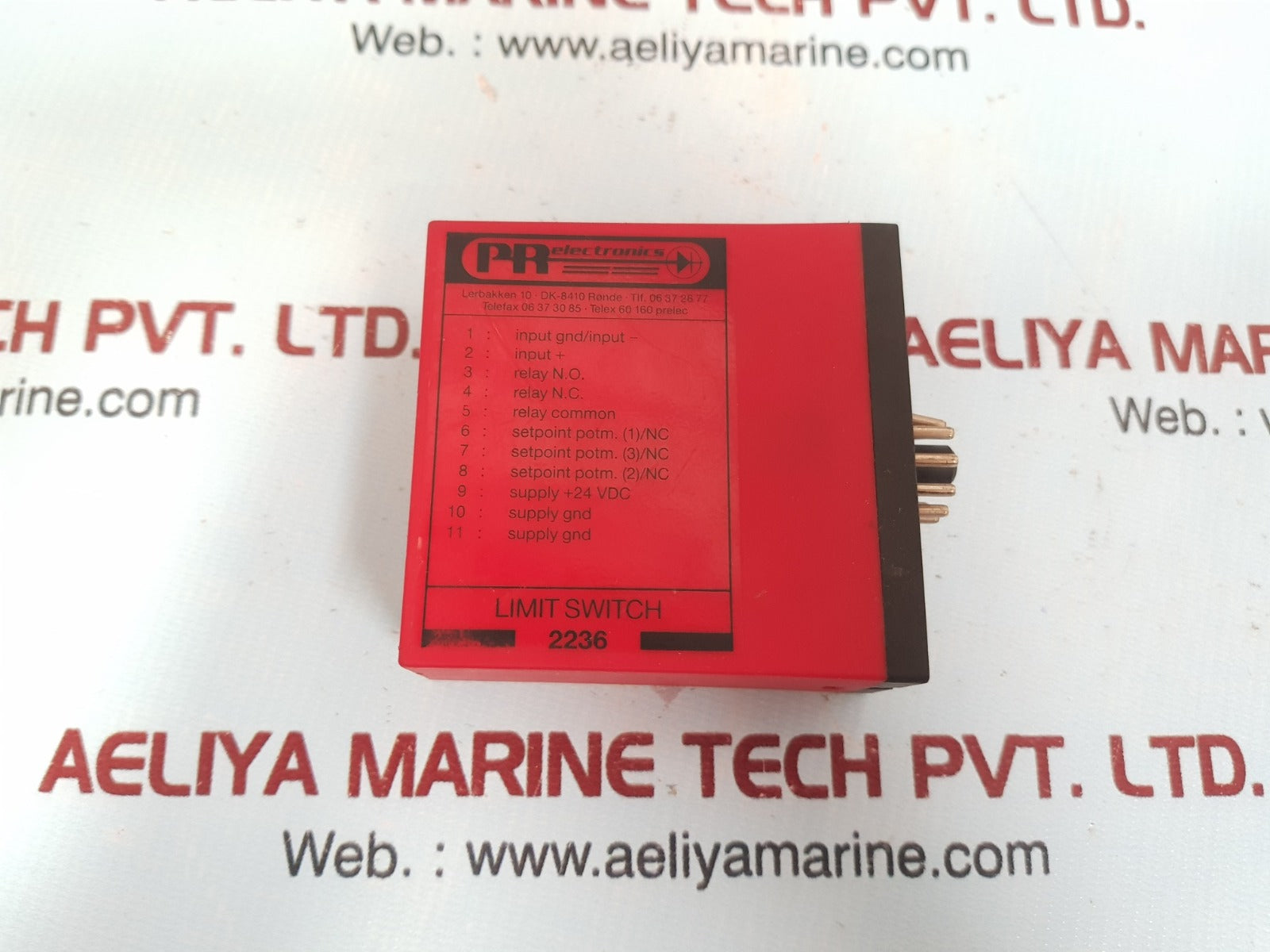 Pr electronics 2236 limit switch