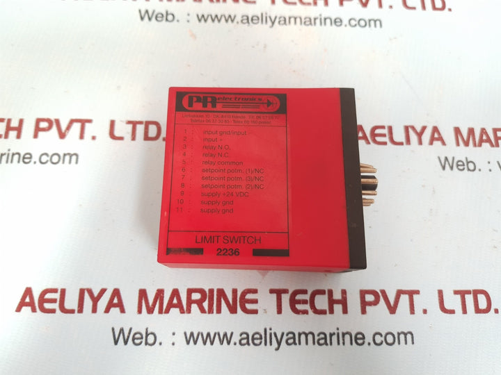 Pr electronics 2236 limit switch