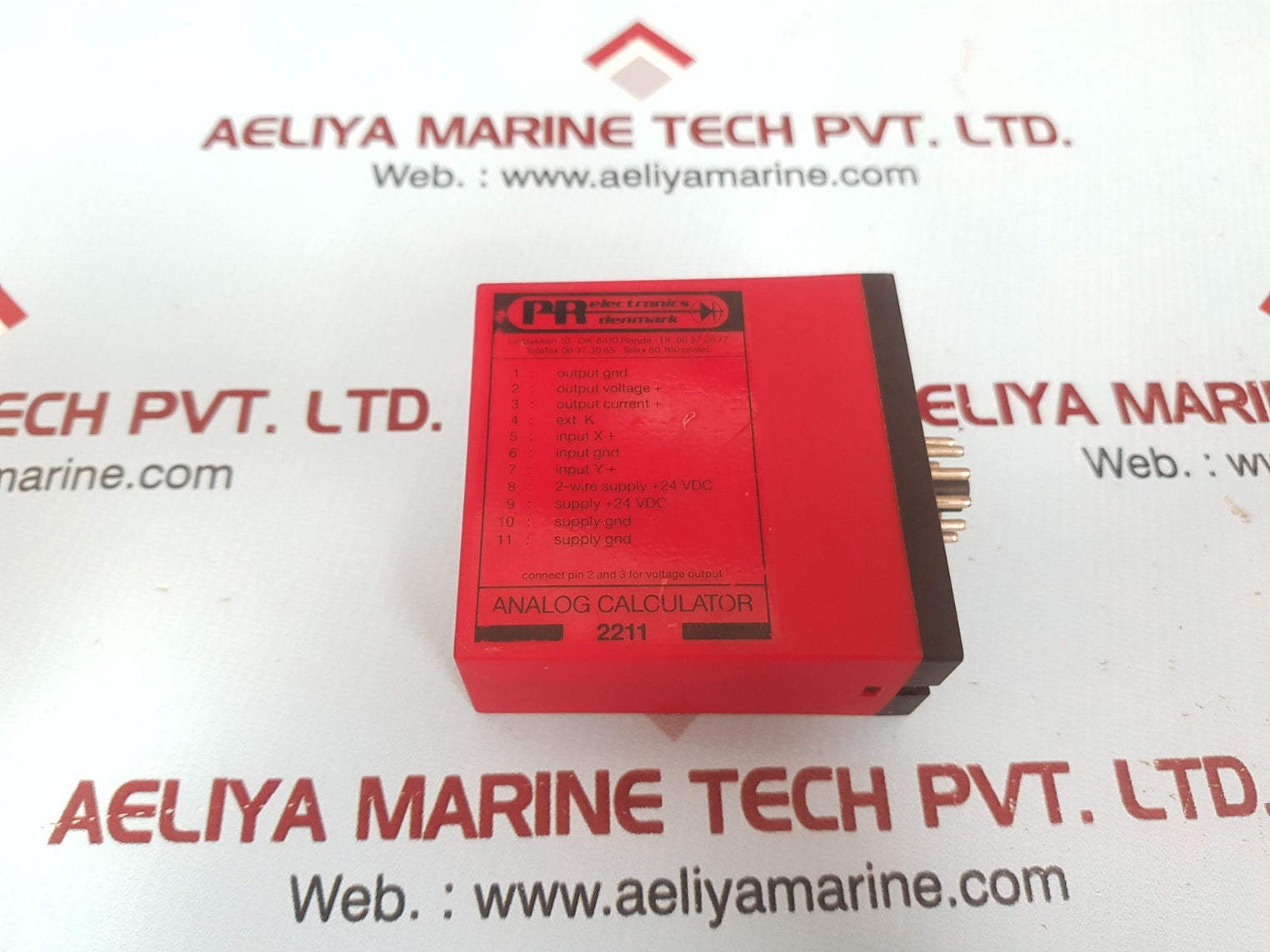 Pr electronics 2211 analog calculator