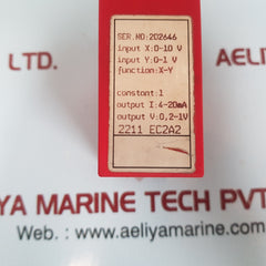 Pr electronics 2211 analog calculator