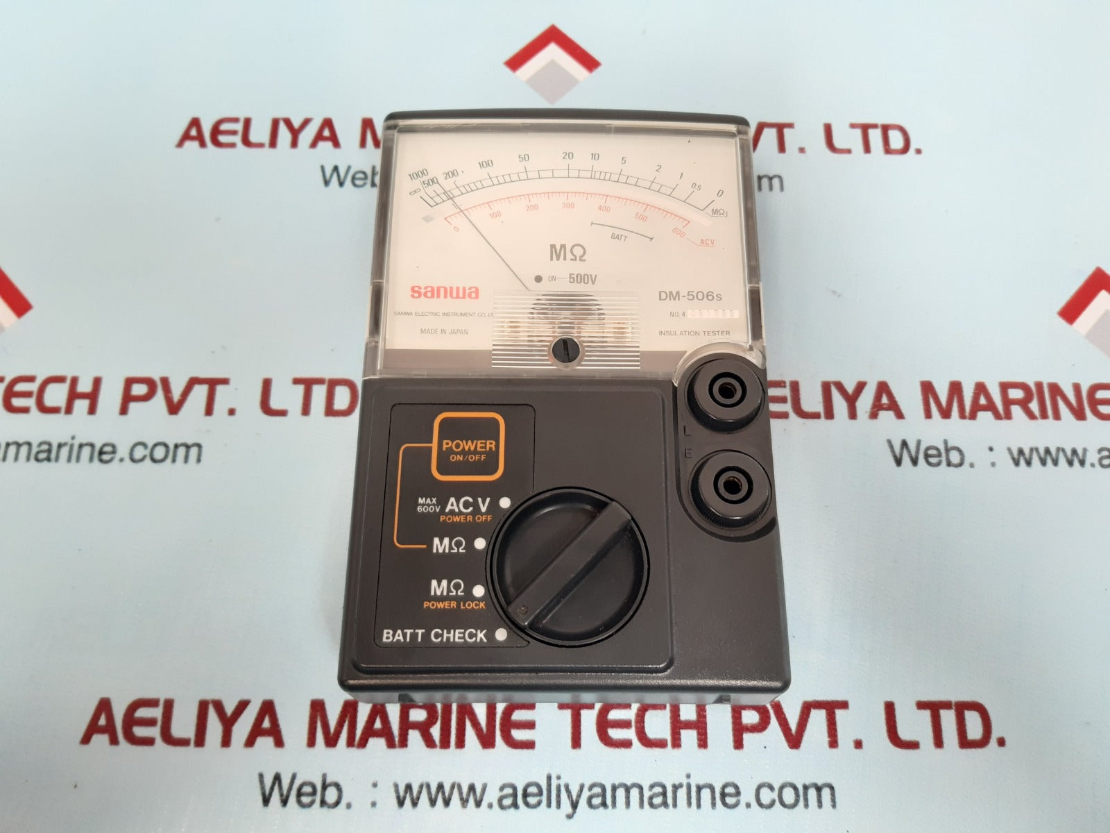 Sanwa dm-506s insulation tester