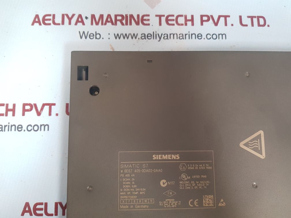 Siemens 6es7 405-0da02-0aa0 module 