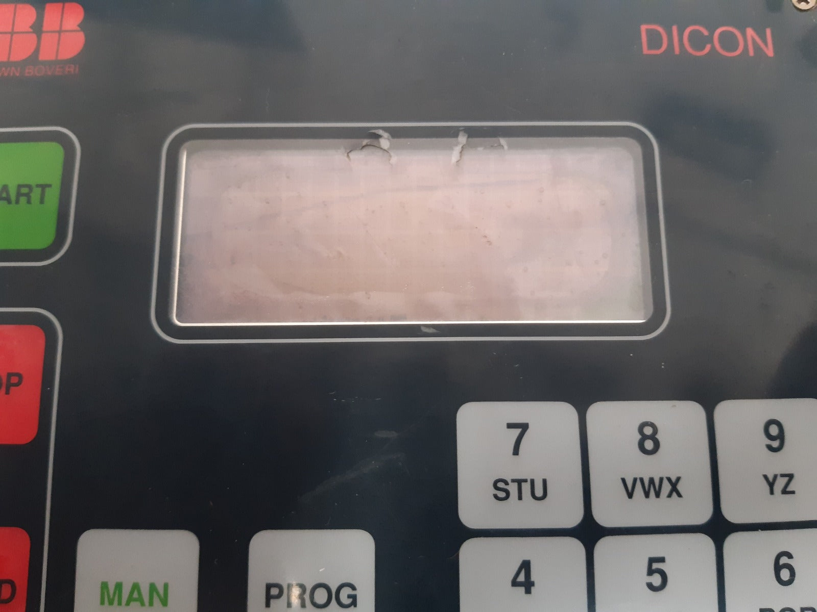 Abb dicon cma 112 diesel control display unit 