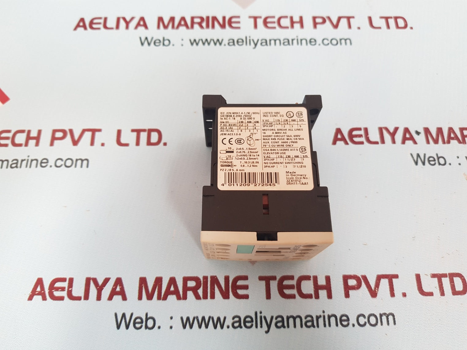 Siemens sirius 3rt1015-1bb41 contactor