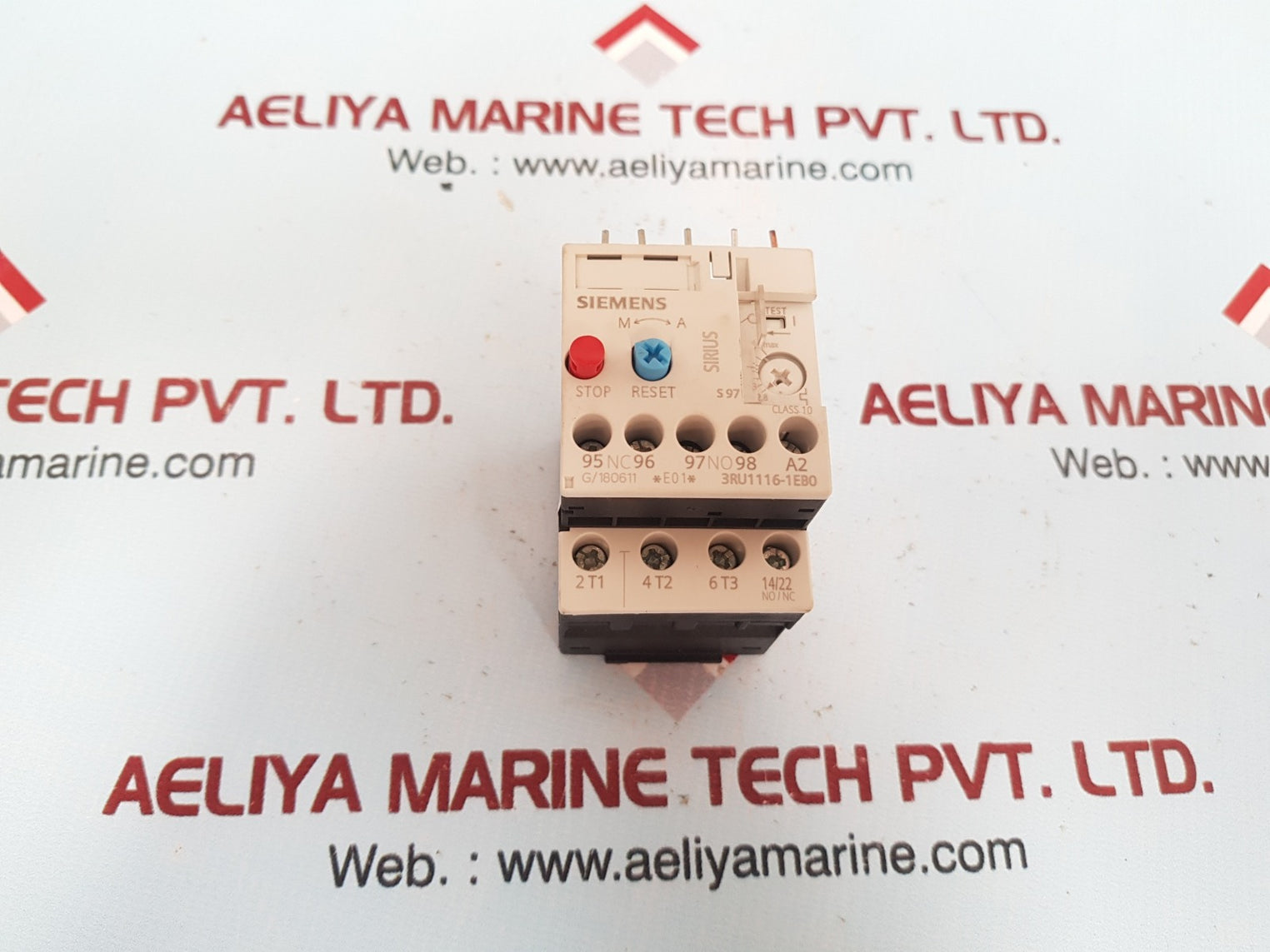 Siemens sirius 3ru1116-1eb0 circuit brecker 