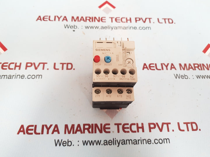 Siemens sirius 3ru1116-1eb0 circuit brecker 