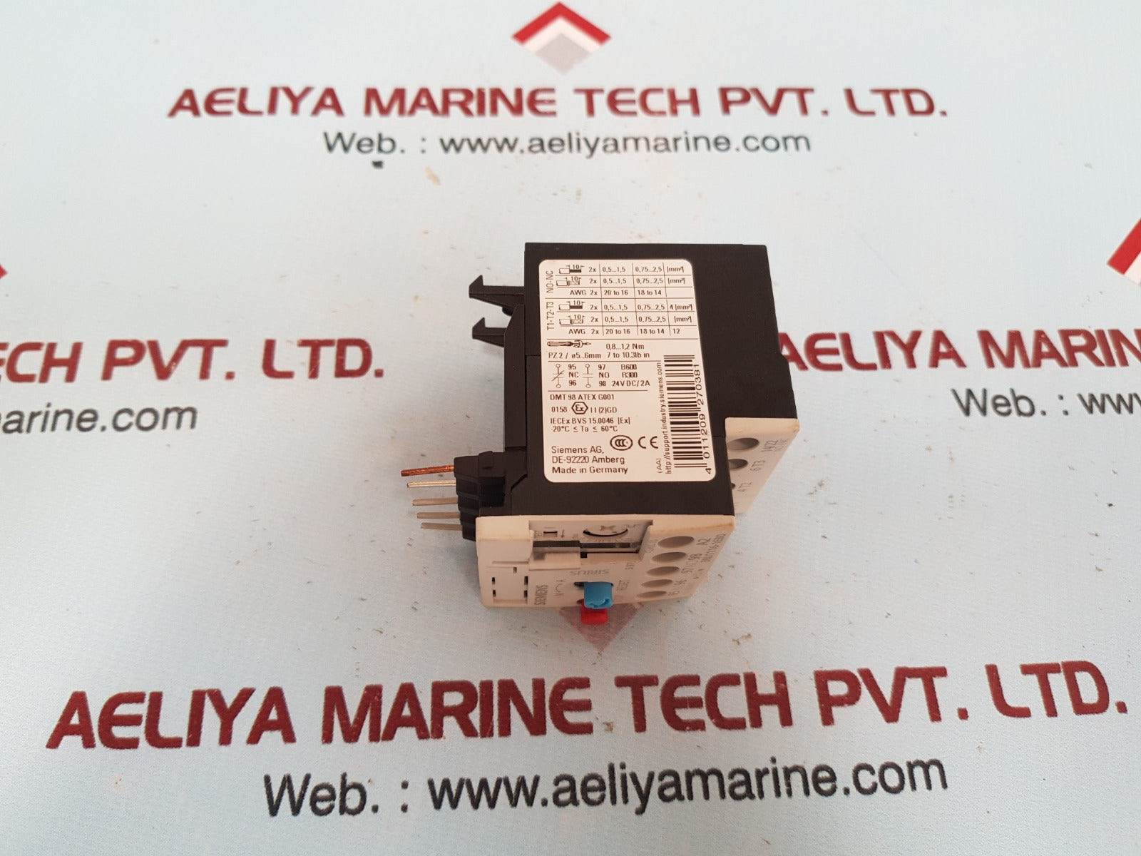 Siemens sirius 3ru1116-1eb0 circuit brecker 