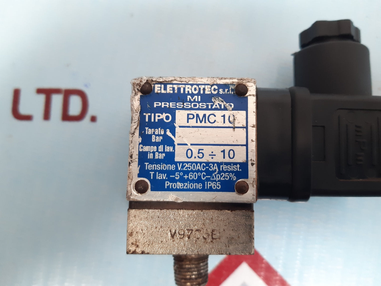 Elettrotec pmc 10 pressure switch 