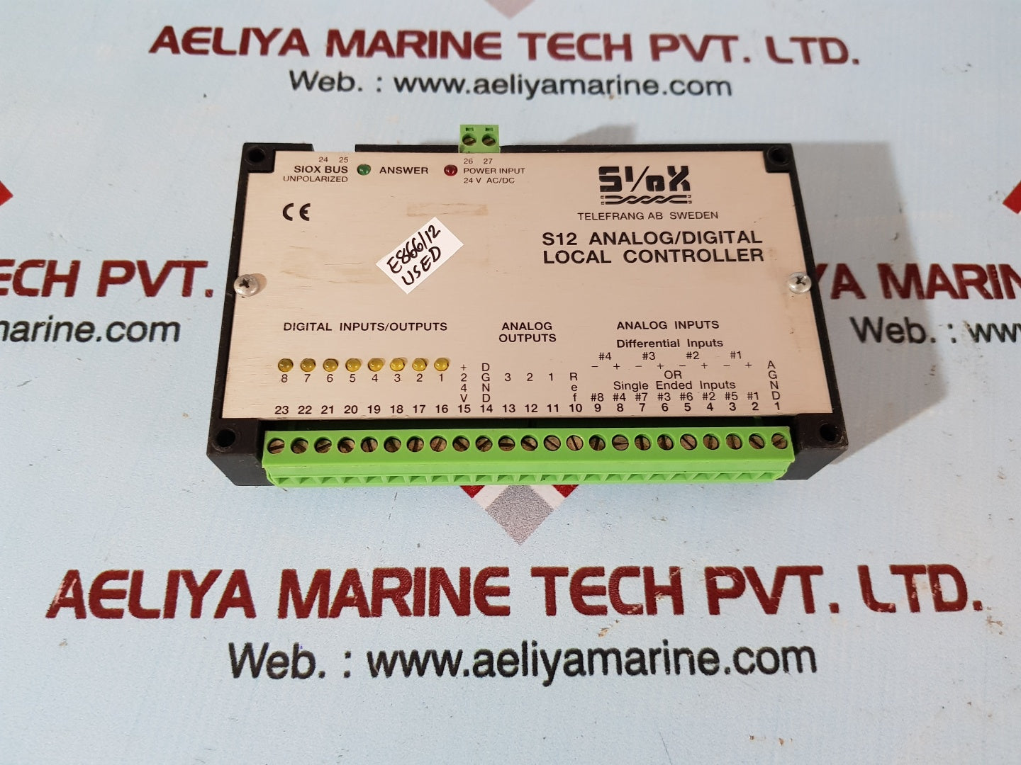Siox s12 analog/digital local controller
