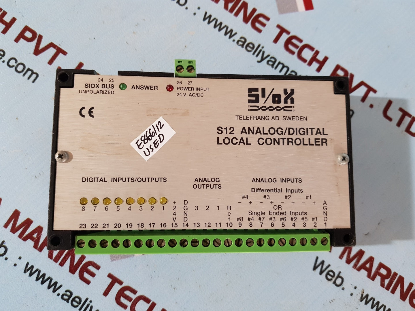 Siox s12 analog/digital local controller