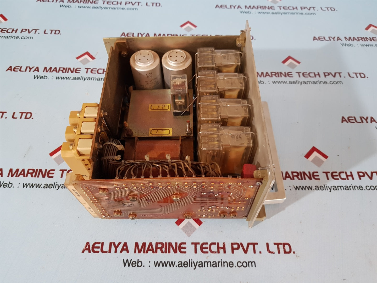 Aeg gsk 6.60 alternator and ship's mains protection unit