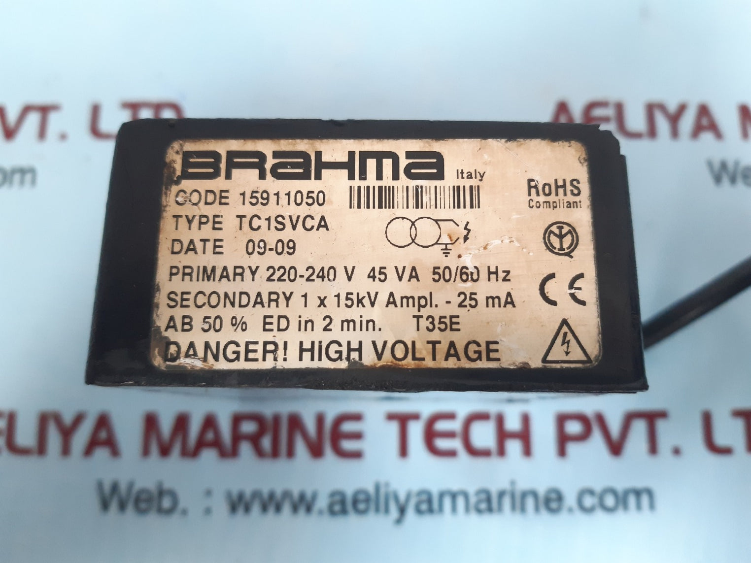 Brahma tc1svca transformer 15911050