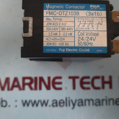 Fuji electric fmc-otz103b (3a1b) magnetic contactor  