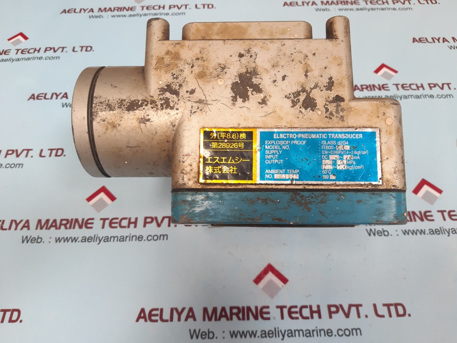 Smc it600-010-x32 electro-pneumatic transducer