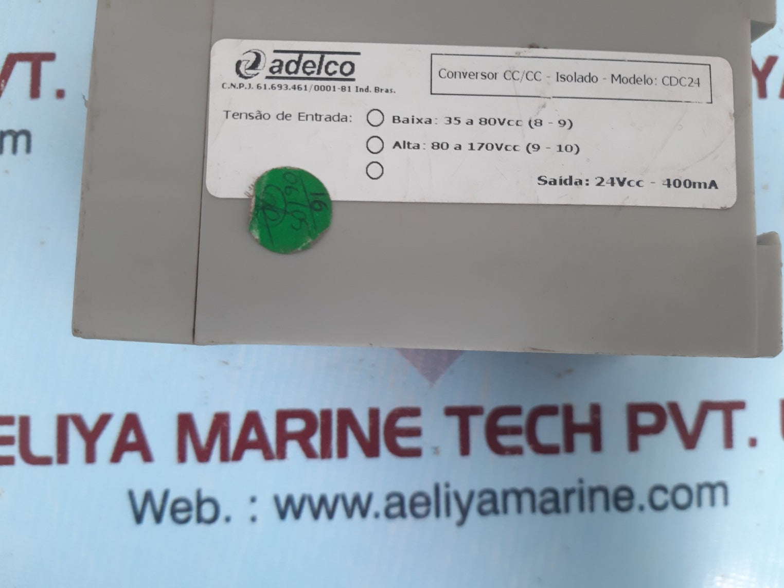 Adelco cdc24 dc / dc-isolated converter