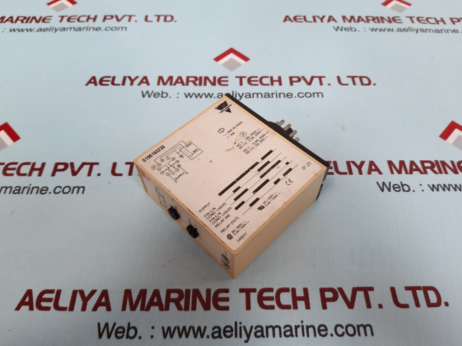 Carlo gavazzi s 196 166 230 dual level relay 