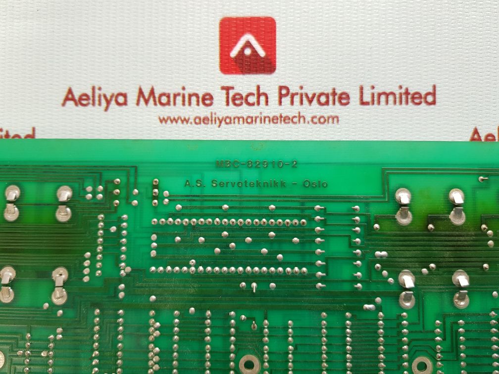 Servoteknikk mbc-82910-2 pcb card