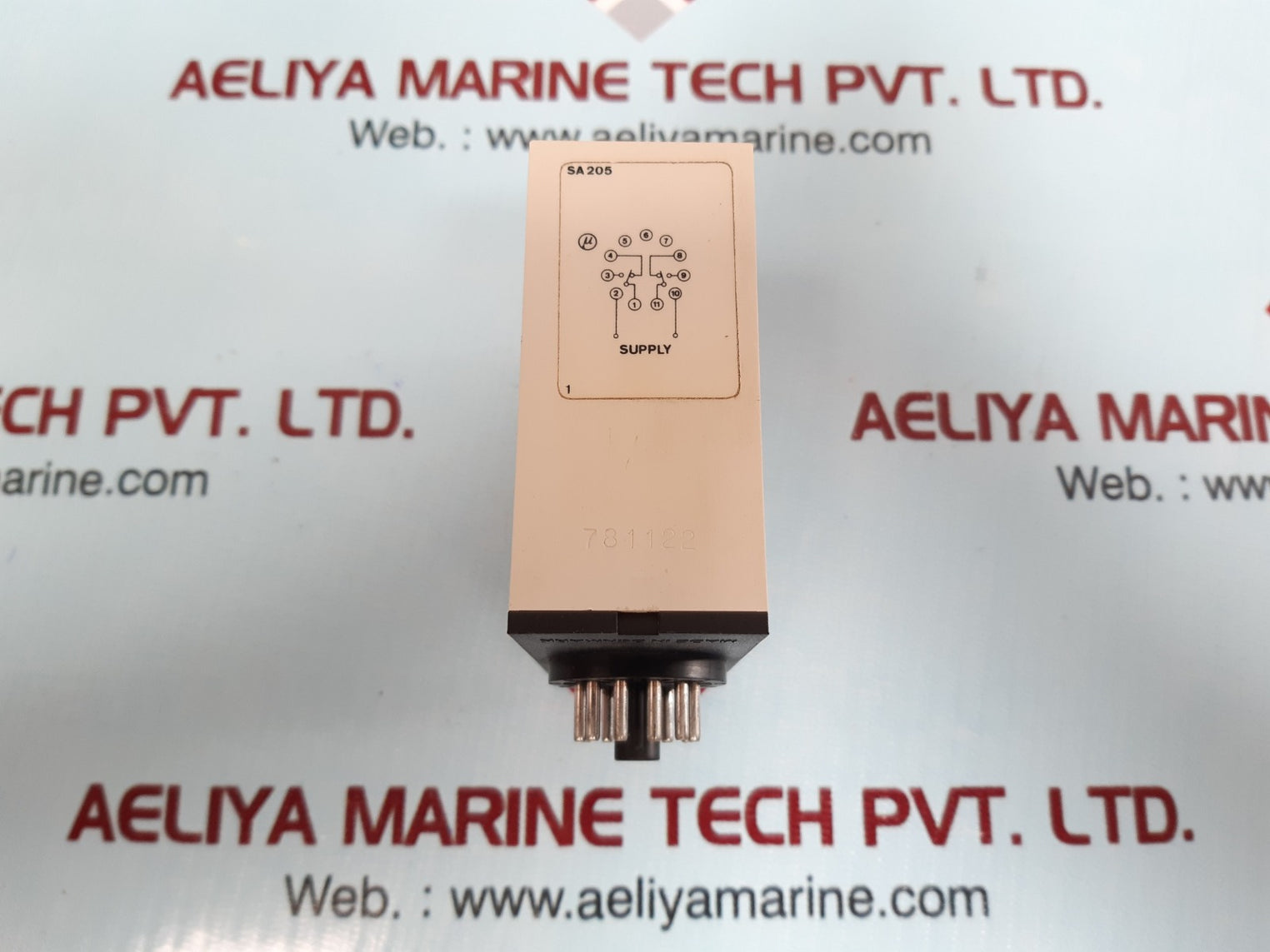 Electromatic S-system Sa 205 812 Time Delay Relay 12 Vdc