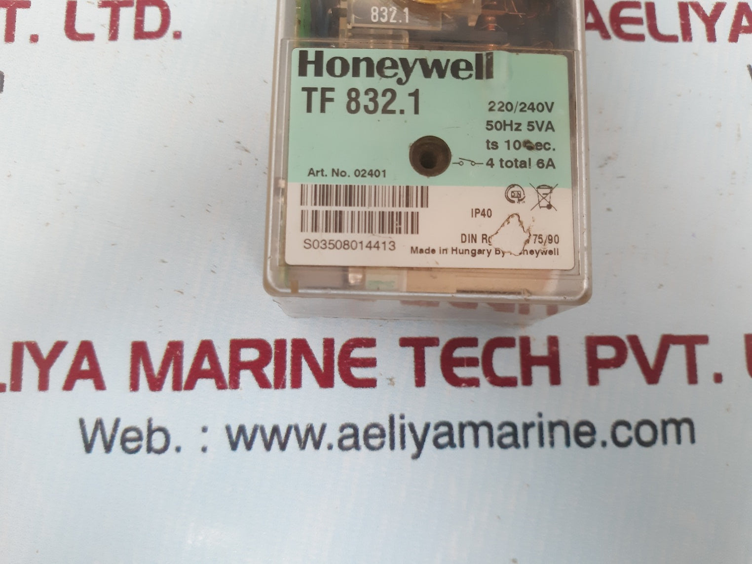 Honeywell tf 832.1 control unit 