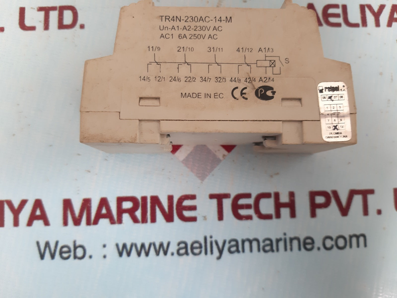 Relpol tr4n-230ac-14-m timer