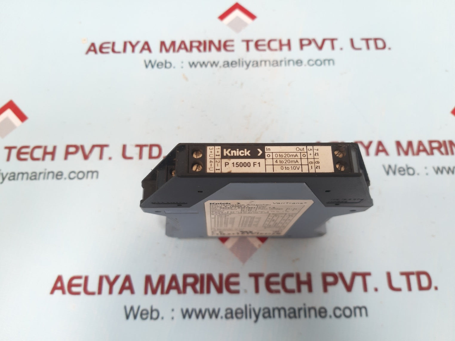 Knick varitrans p15000f1 dc-isolation amplifier