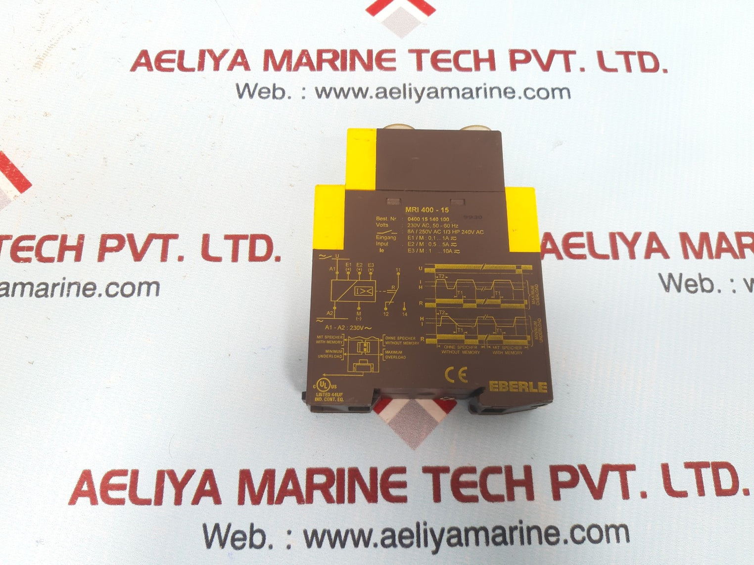 Eberle mri 400-15 multifunction relay