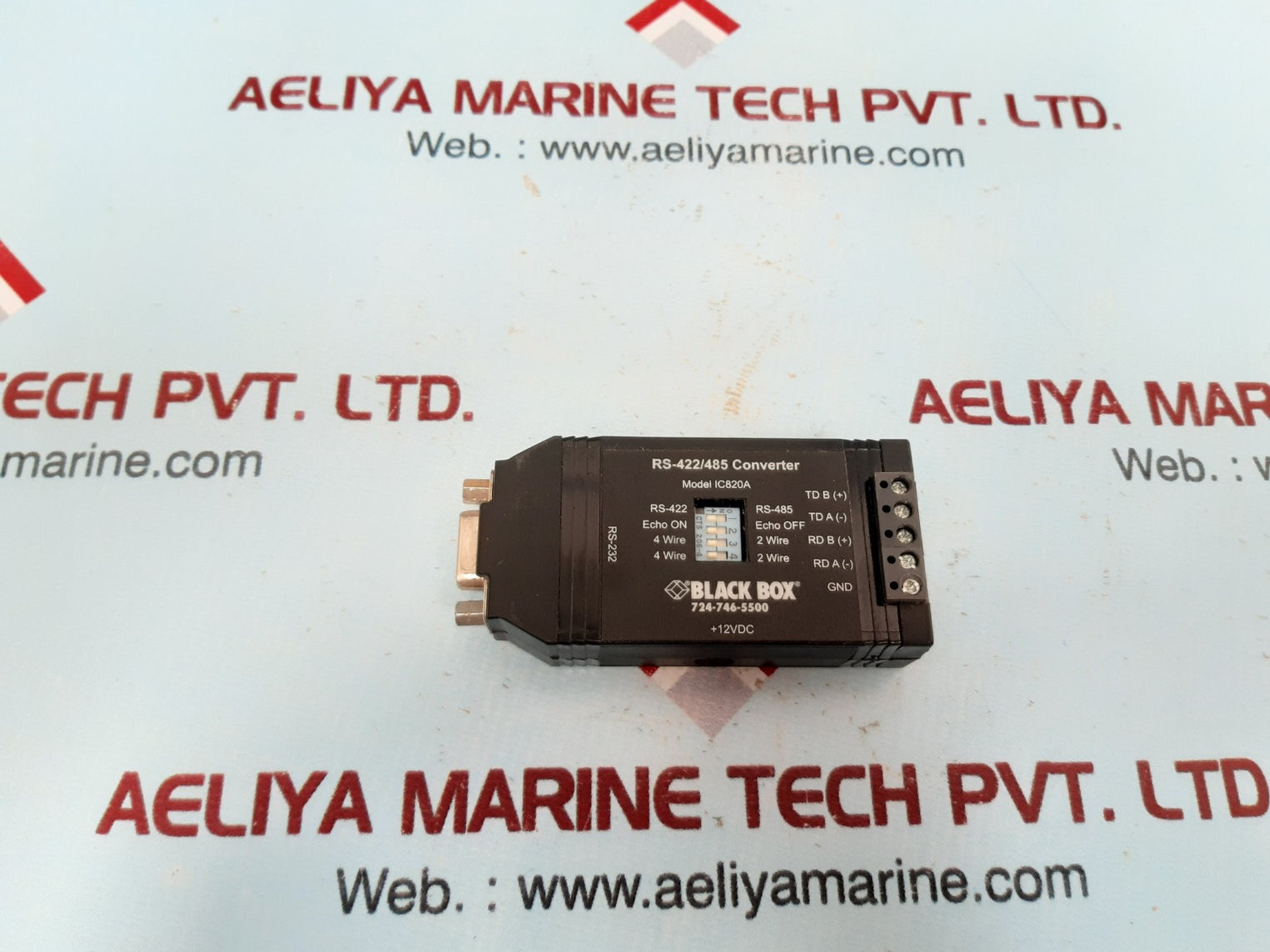 Black box ic820a universal rs-422/485 converter 