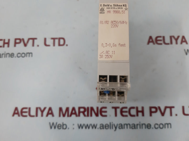 Dold mk 9988.51 timing relay 