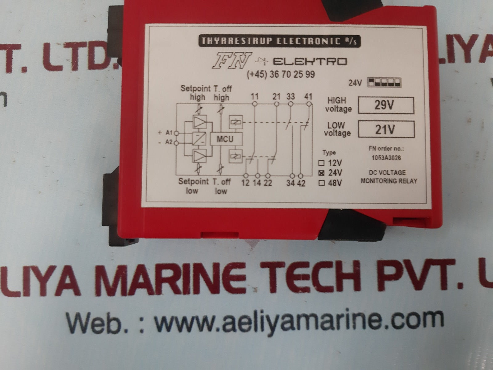 Thiim bmcd 0820 aa3c battery low/high voltage relay 