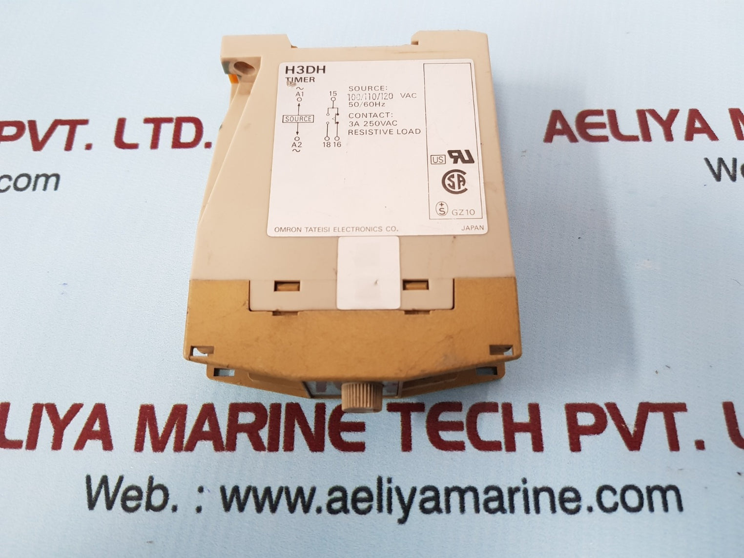 Omron H3Dh 6 Sec Timing Relay 3A 250Vac