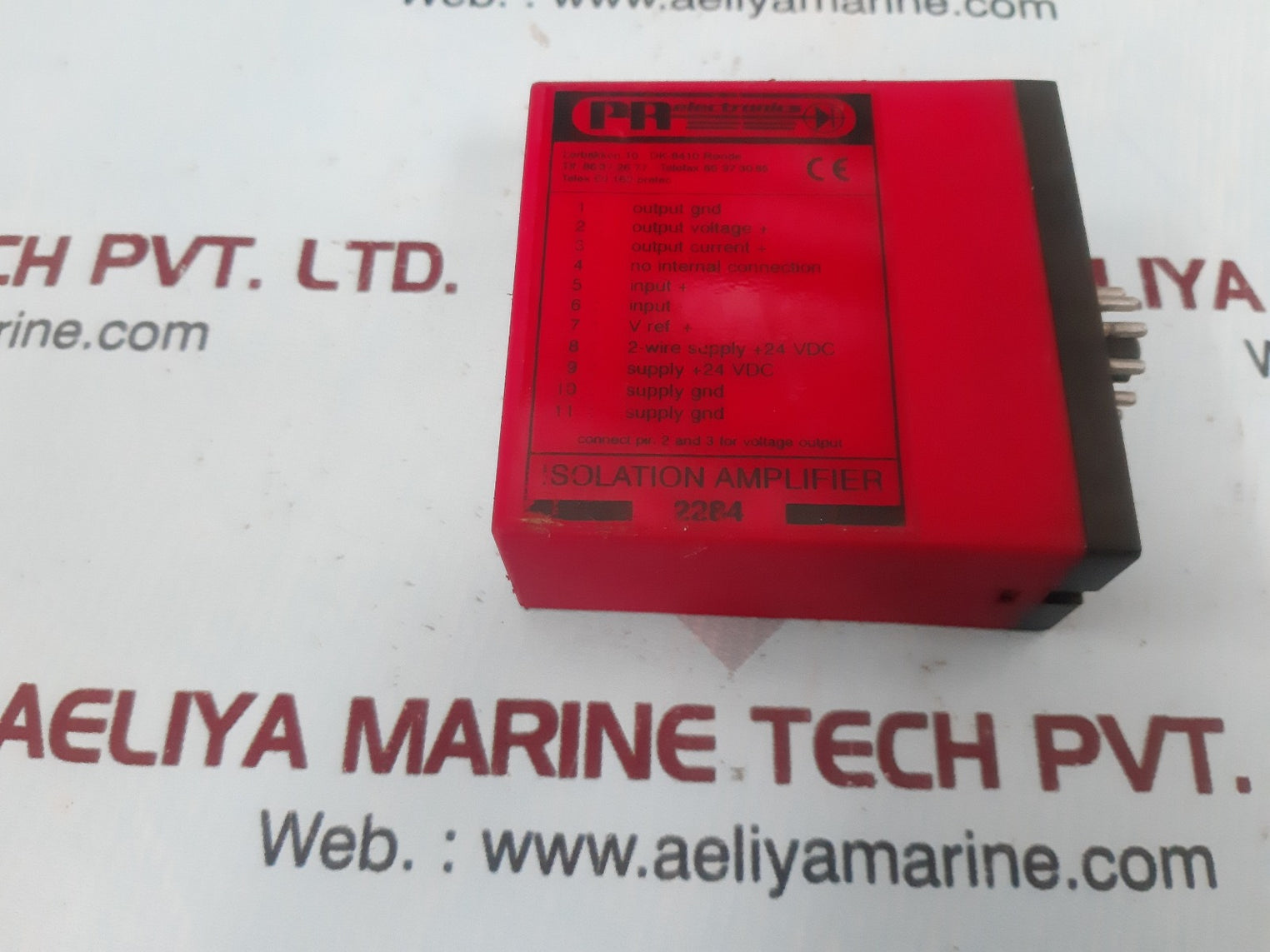 Pr electronics 2284 b2 isolation amplifier 2284