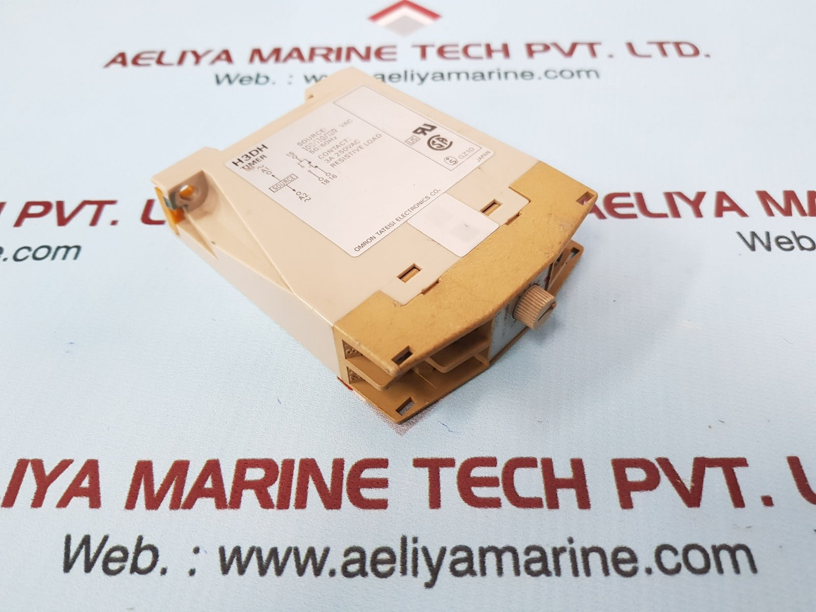 Omron H3Dh 6 Sec Timing Relay 3A 250Vac