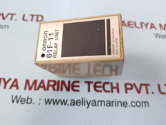 Omron 61f-11 relay unit used