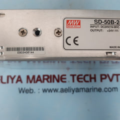 Mean well sd-50b-24 switching power supply 
