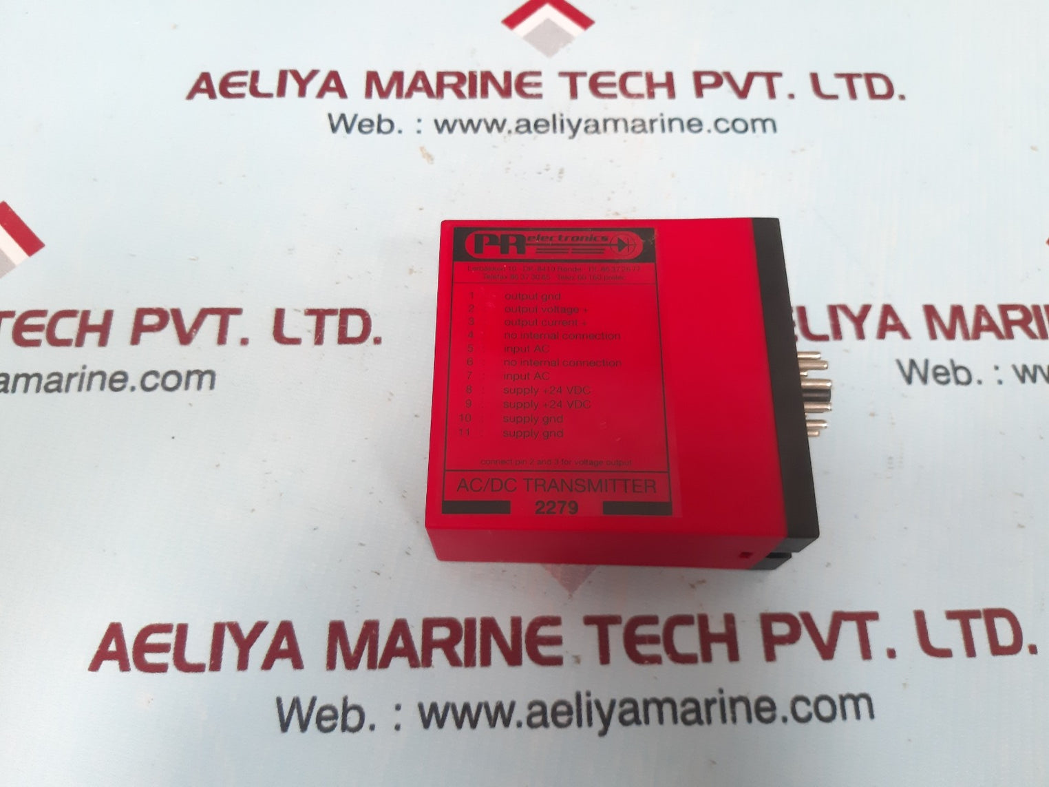 Pr electronics 2279 ac/dc transmitter 2279 n2