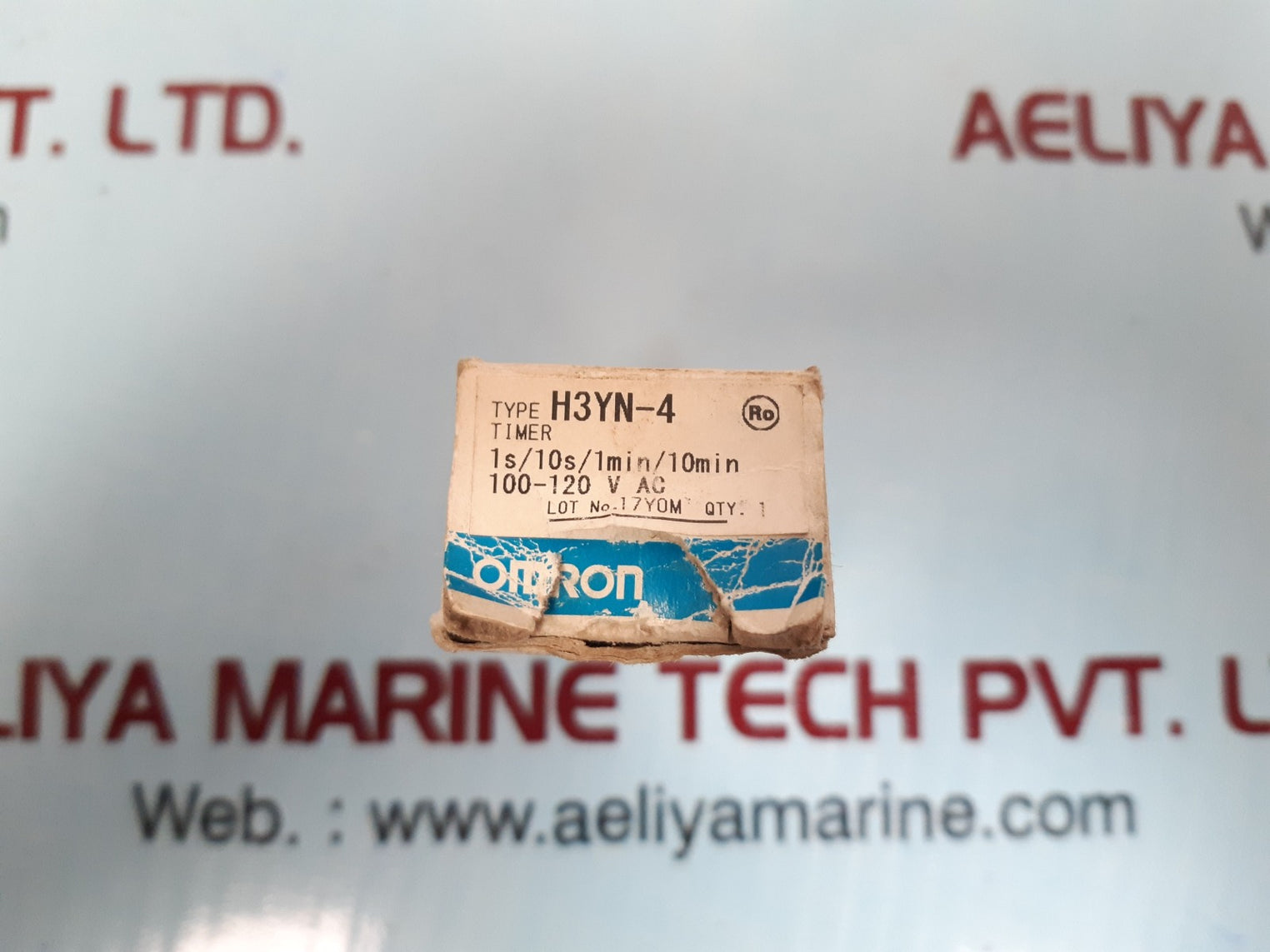 Omron H3Yn-4 Timer 1S/10S/1Min/10Min 3A Resistive