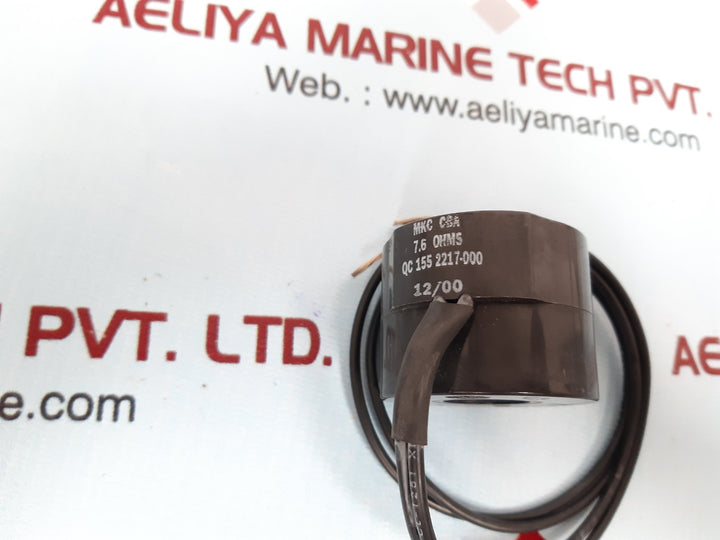 155 2217-000 solenoid coil 7.6 ohms