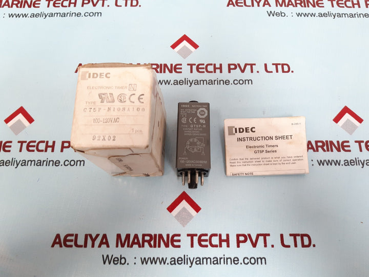 Idec Gt5P-n Electronic Timer 100-120Vac