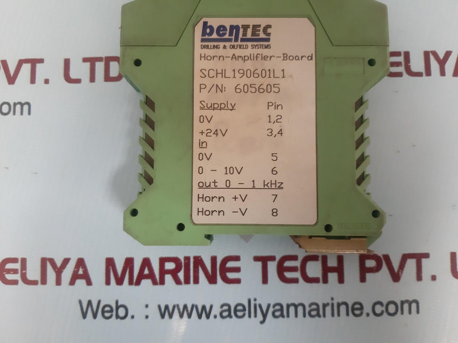 Bentec 605605 horn-amplifier-board schl190601l1