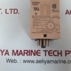 Omron H3Ba Timer Contact 5A 250Vac Resistive Load