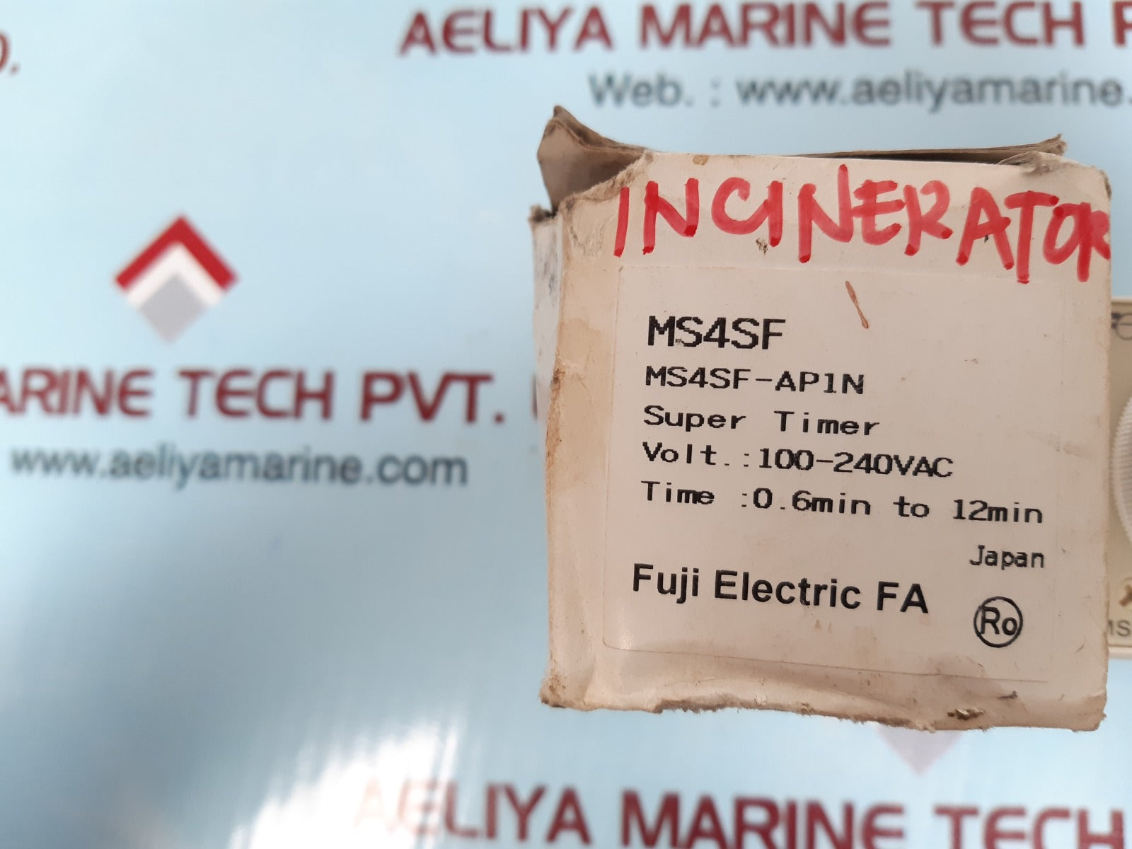 Fuji Electric Ms4Sf-ap1N Super Timer 100-240V 0.6Min To 12Min