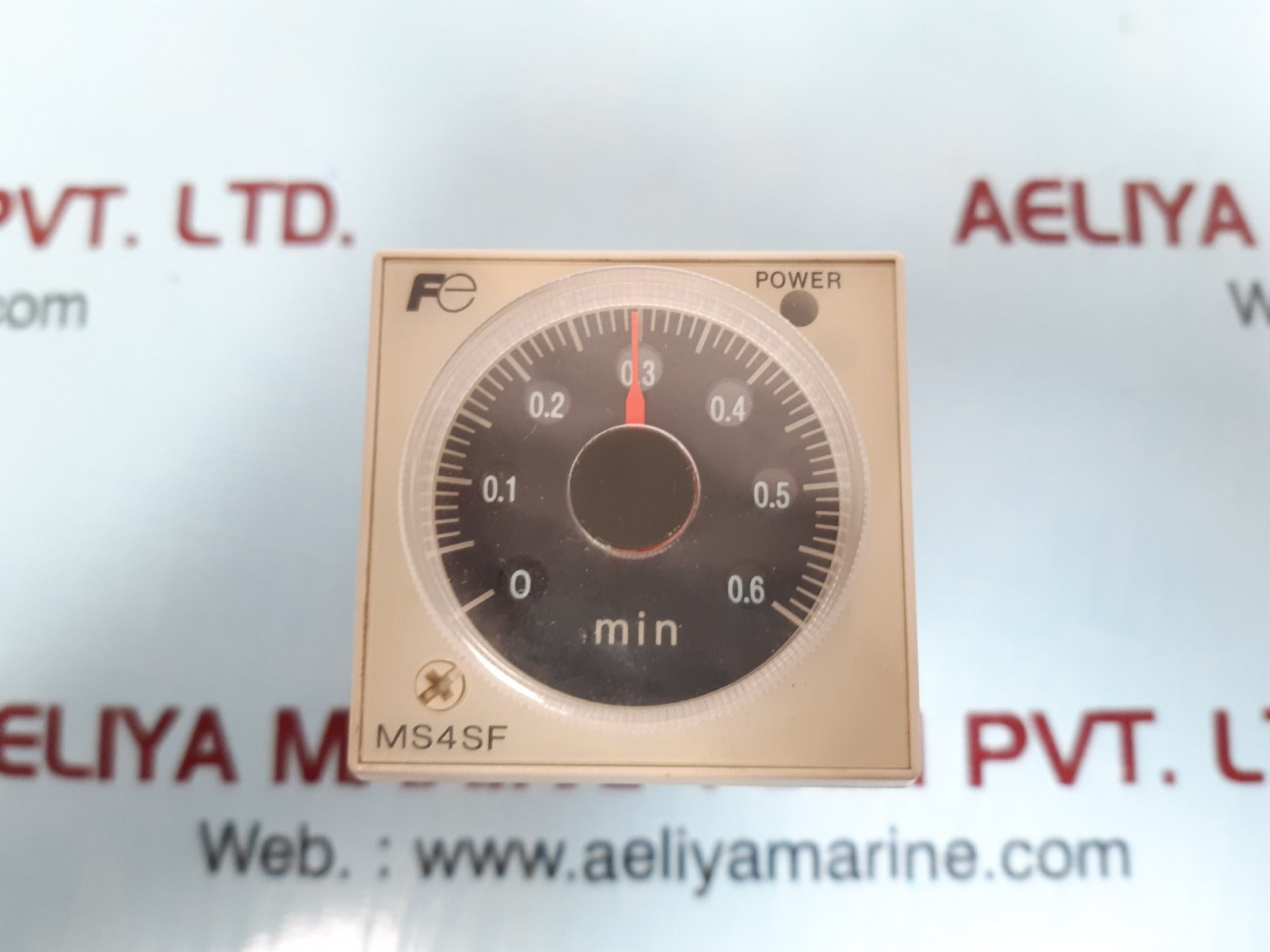 Fuji Electric Ms4Sf-ap1N Super Timer 100-240V 0.6Min To 12Min