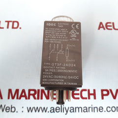 Idec Gt3F-2Ad24 Electronic Timer 24Vac/Dc