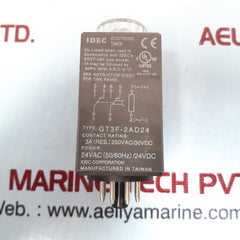 Idec Gt3F-2Ad24 Electronic Timer 24Vac/Dc 90902