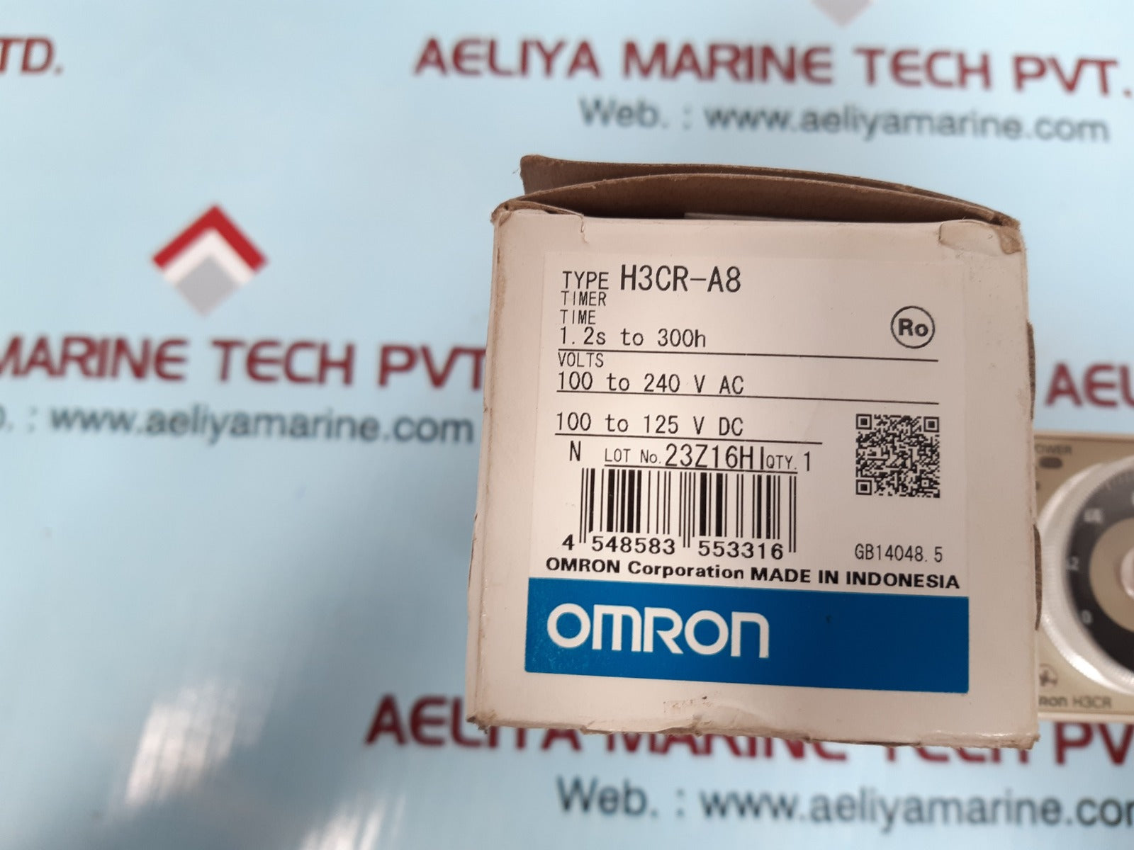 Omron h3cr-a8 timer 0.05s-300h 