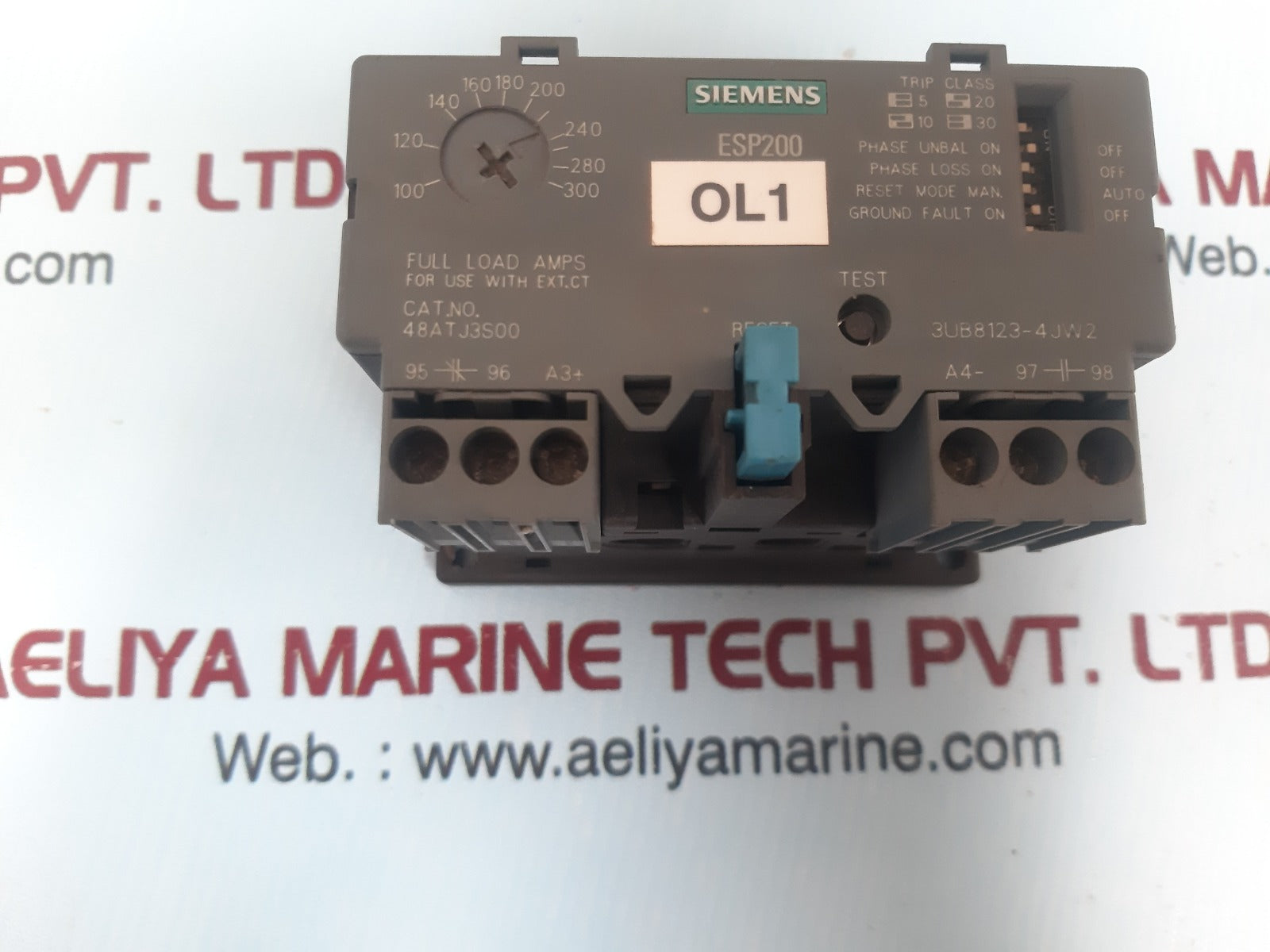 Siemens esp200 48atj3s00 solid state overload relay 