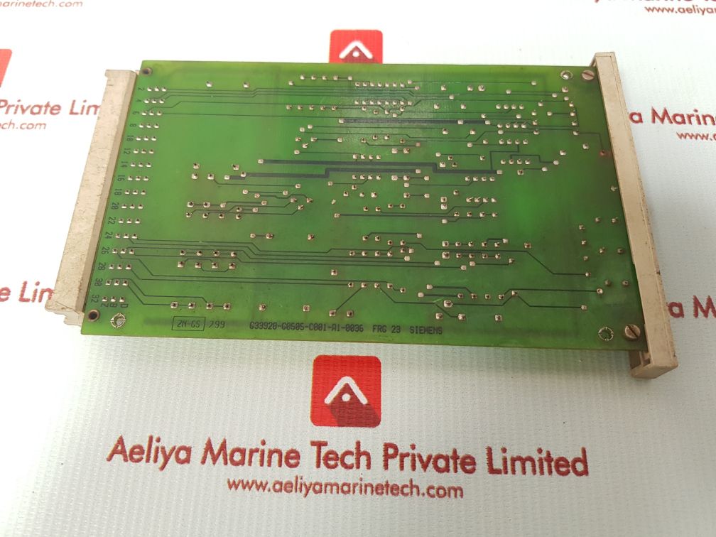 Siemens 6fs1 123-0ac pcb card