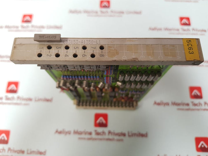 Siemens e53153-a1350-l1 pcb card 6xf 1006-3ka